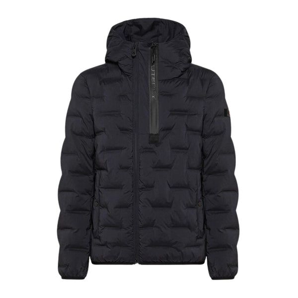 Uomo Piumino corto jacquard imbottito Blu PEUTEREY- Francavilla Moda